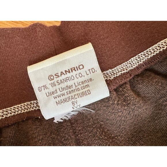 Y2k Hello Kitty Chocolate Brown Blue Tracksuit Jacket & Bottoms Girls 14/16 - Picture 5 of 15